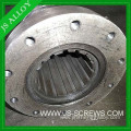 screw barrel with nickel based alloy powder